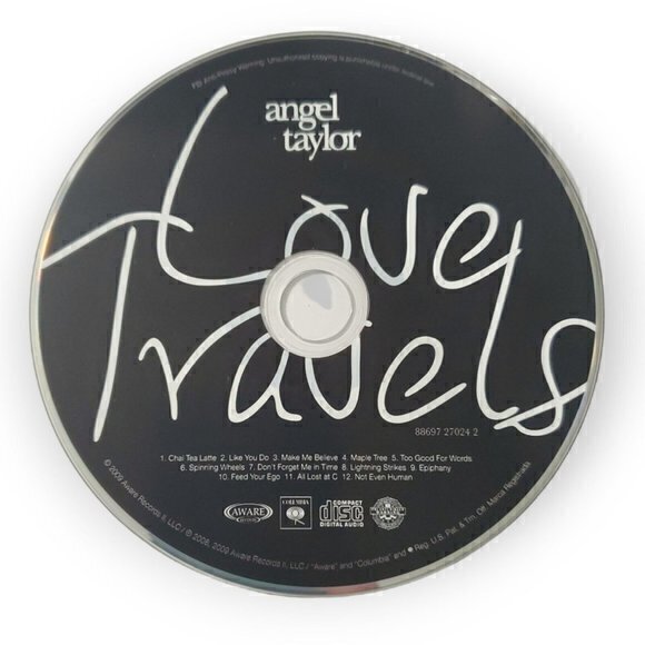 Angel‎ Taylor - Love Travels [2009 Promotional CD] - Picture 3 of 3